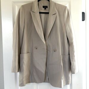 Topshop oversized blazer size 8, excellent condition